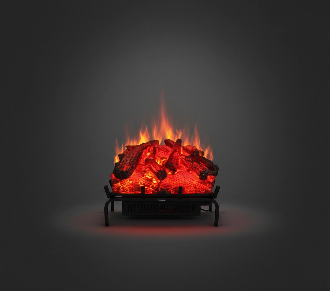 Chimenea eléctrica 20" Portátil Leños