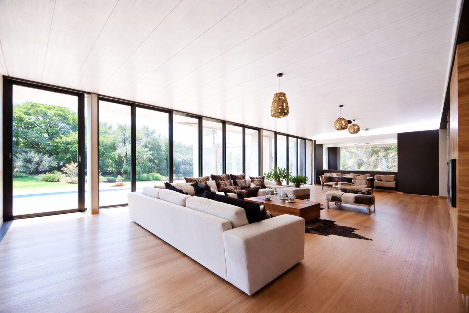Ambiente instalado Beige Veta de Madera Clara