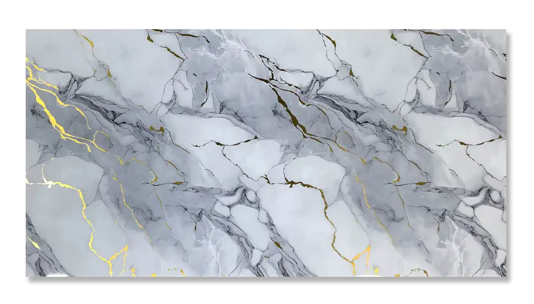 Textura del panel tipo mármol Golden Pearl Gray