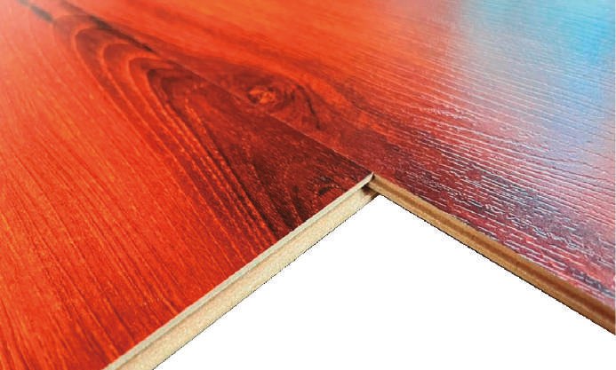Textura del piso HDF Caoba