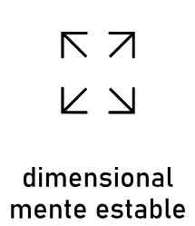 Dimensionalmente estable