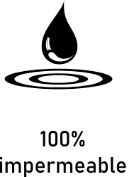 100% impermeable